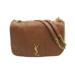 Brown Leather Yves Saint Laurent Crossbody Bag