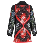 Multicolor Silk Alexander McQueen Dress