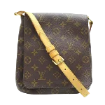 Brown Canvas Louis Vuitton Musette Salsa