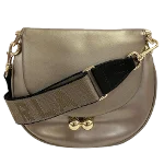 Beige Leather Furla Shoulder Bag