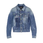 Blue Cotton Dsquared2 Jacket