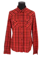 Red Cotton Levi's Shirt