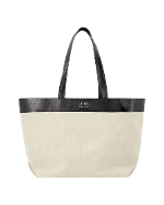 Beige Fabric Ami Paris Handbag