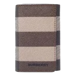 Beige Canvas Burberry Key Holder