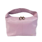 Purple Leather Furla Handbag