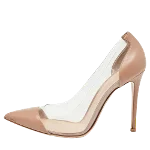 Pink Leather Gianvito Rossi Heels