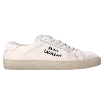 White Coated canvas Yves Saint Laurent Sneakers