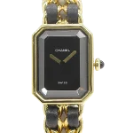 Black Metal Chanel Watch