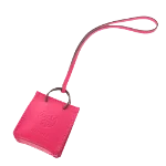 Pink Leather Hermès Charm