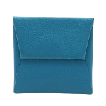 Blue Leather Hermès Wallet