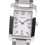 Silver Metal Coach Watch