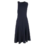 Navy Polyester Theory Dress