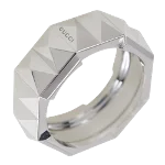 Silver Metal Gucci Ring