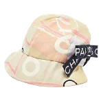 Multicolor Cotton Chanel Hat