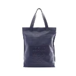 Navy Leather Loewe Tote