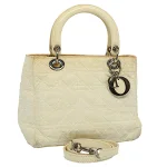 White Nylon Dior Lady Dior