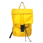 Yellow Leather Fendi Backpack