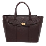 Burgundy Leather Mulberry Tote