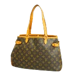 Brown Canvas Louis Vuitton Batignolles