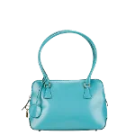 Blue Leather Salvatore Ferragamo Handbag