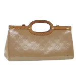 Beige Leather Louis Vuitton Roxbury Drive