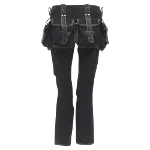 Black Cotton Dsquared2 Pants