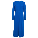 Blue Fabric Victoria Beckham Dress