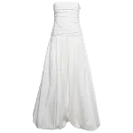 White Cotton Khaite Dresses