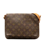 Brown Canvas Louis Vuitton Musette Tango