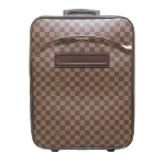 Brown Canvas Louis Vuitton Luggage