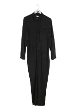 Black Viscose Bonpoint Jumpsuits