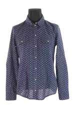 Blue Cotton Sézane Shirt