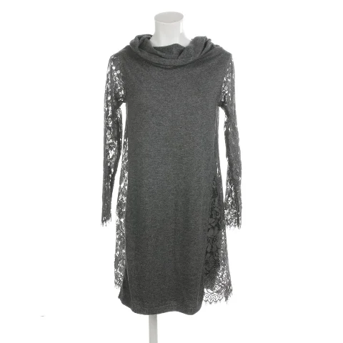 Grey Wool Twinset Dress