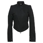 Black Cotton Ann Demeulemeester Jacket