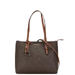 Brown Canvas Michael Kors Handbag