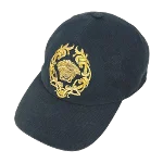 Black Cotton Versace Hat