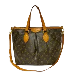 Brown Canvas Louis Vuitton Palermo