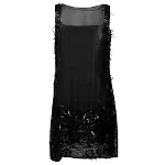 Black Silk Jean Paul Gaultier Dress