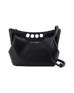 Black Leather Alexander McQueen Crossbody Bag