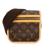 Brown Canvas Louis Vuitton Bumbag