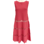 Pink Fabric Alaïa Dress