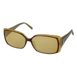 Brown Plastic Bally Sunglasses