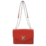 Red Leather Louis Vuitton MyLockMe