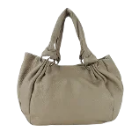 Grey Leather Furla Tote