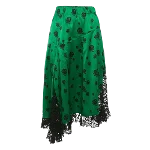 Green Lace Kenzo Skirt