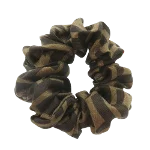 Brown Silk Fendi Hair Accessory