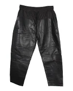Black Leather Alexander Wang Pants