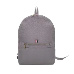 Grey Leather Thom Browne Backpack