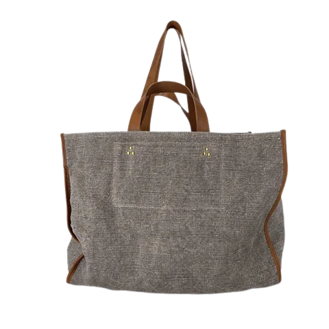 Grey Fabric Jérôme Dreyfuss Shoulder Bag