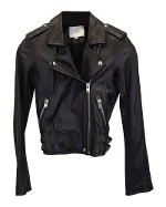 Black Leather IRO Jacket